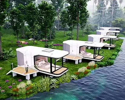 Mobile Home Space Capsule House Mobile Home Space Capsule House