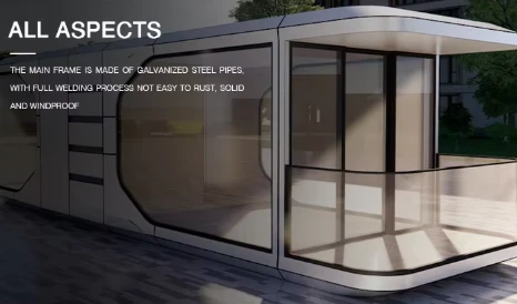 Mobile Home Space Capsule House Mobile Home Space Capsule House